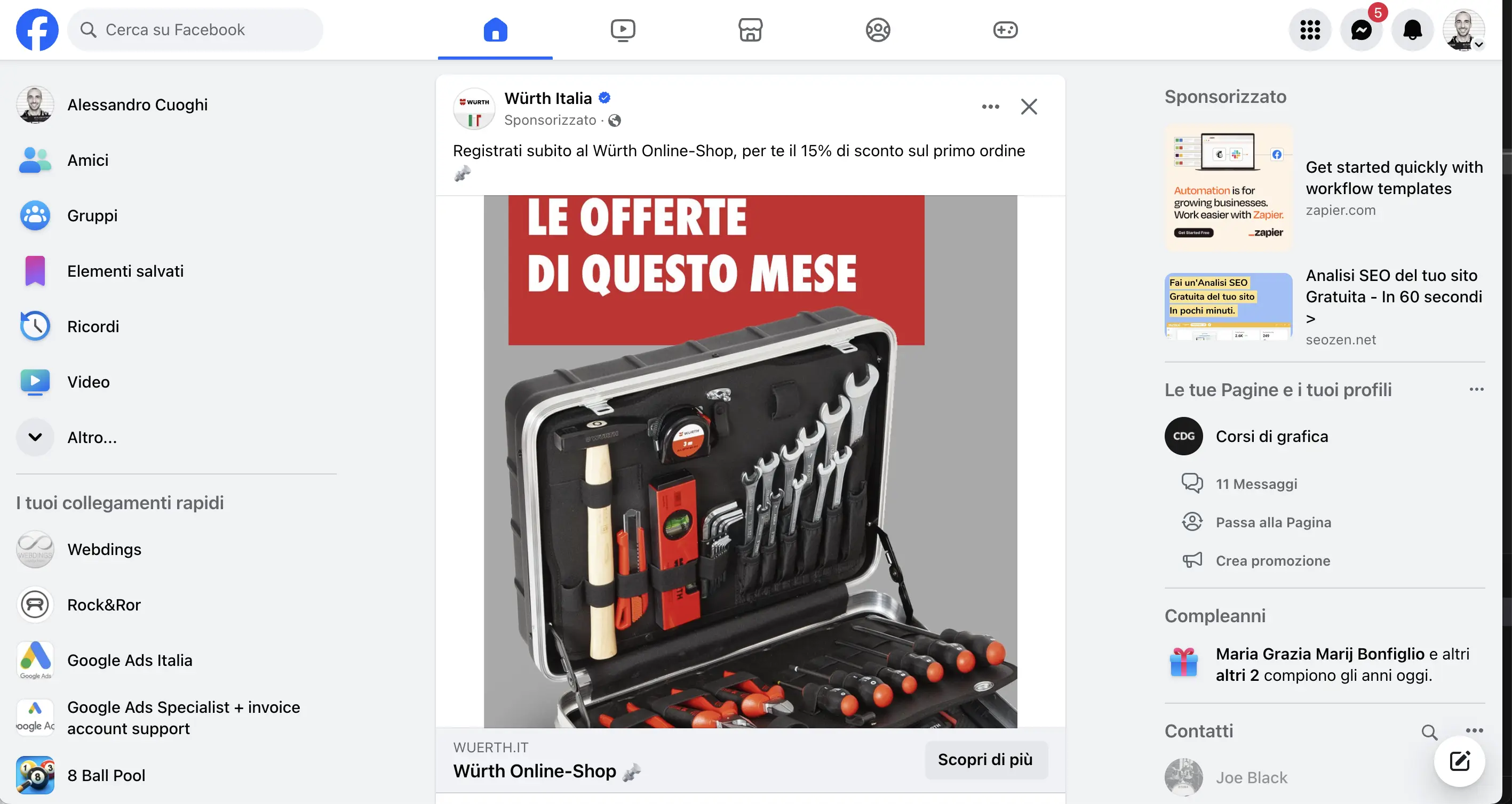 Pubblicità Online: Facebook Ads
